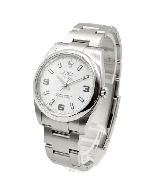 ROLEX（ロレックス）ROLEX (ロレックス) AIR-KING 34 エアキング 34mm Ref.114200 白文字盤 サイズ:34mm/18cmの古着・服飾アイテム