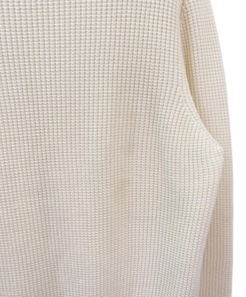 MONCLER（モンクレール）MONCLER (モンクレール) CARDIGAN TRICOT/ニット切替ダウンジャケット ホワイト サイズ:Mの古着・服飾アイテム