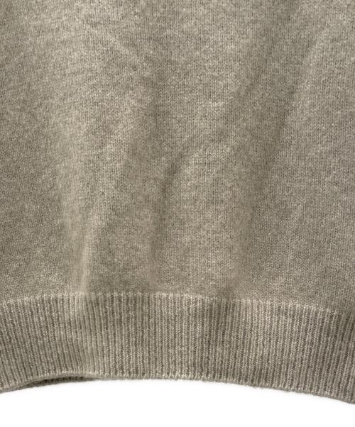 Christian Dior（クリスチャン ディオール）Christian Dior (クリスチャン ディオール) ロゴカシミヤニット カーキ サイズ:38の古着・服飾アイテム