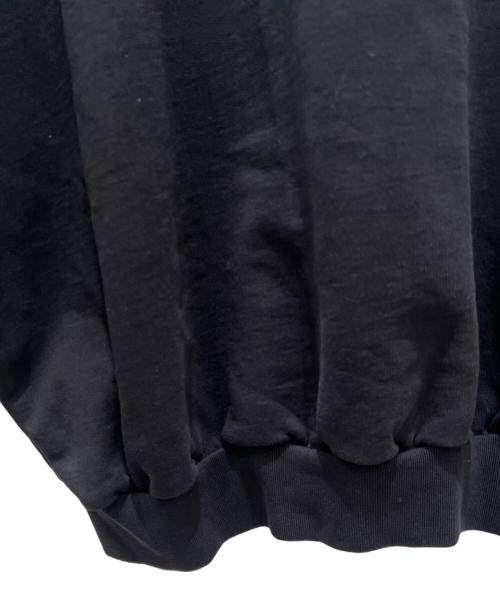 BALENCIAGA（バレンシアガ）BALENCIAGA (バレンシアガ) レイヤードスポーツラウンドスウェット ブラック サイズ:3の古着・服飾アイテム