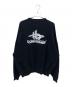 BALENCIAGA (バレンシアガ) レイヤードスポーツラウンドスウェット ブラック サイズ:3：68000円