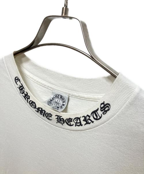 CHROME HEARTS（クロムハーツ）CHROME HEARTS (クロムハーツ) 90's VINTAGE DAGGER ポケット カットソー ホワイト サイズ:Lの古着・服飾アイテム