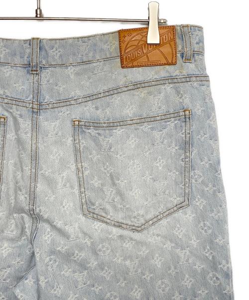 LOUIS VUITTON（ルイ ヴィトン）LOUIS VUITTON (ルイ ヴィトン) 21AW×NBA Flared Denim Pants/NBAモノグラムフレアデニムパンツ サイズ:Lの古着・服飾アイテム