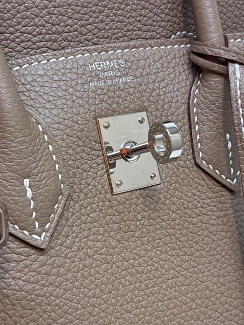 HERMES（エルメス）HERMES (エルメス) バーキン25/Birkin25 Etoupe Beige エトゥープ サイズ:25の古着・服飾アイテム