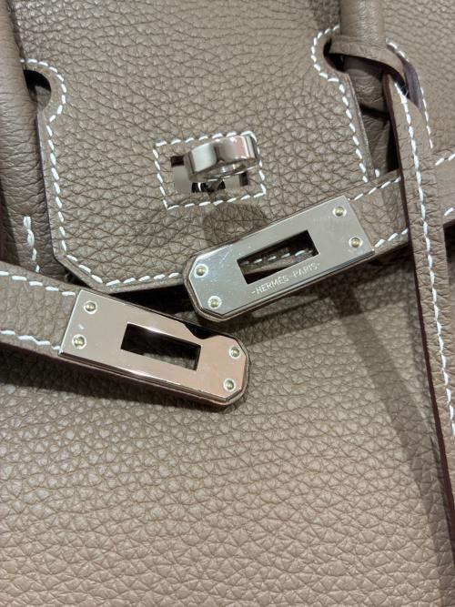 HERMES（エルメス）HERMES (エルメス) バーキン25/Birkin25 Etoupe Beige エトゥープ サイズ:25の古着・服飾アイテム