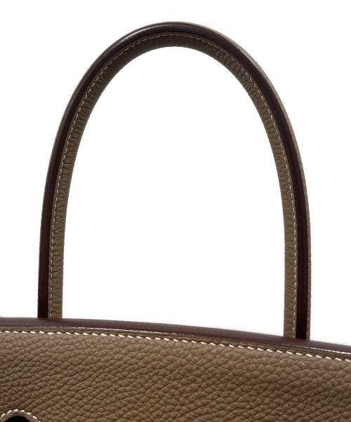 HERMES（エルメス）HERMES (エルメス) バーキン35/シルバー金具/トゴ/Y刻印/エトゥープ エトゥープ サイズ:35の古着・服飾アイテム