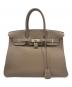 HERMES（エルメス）の古着「バーキン35/シルバー金具/トゴ/Y刻印/エトゥープ」｜エトゥープ