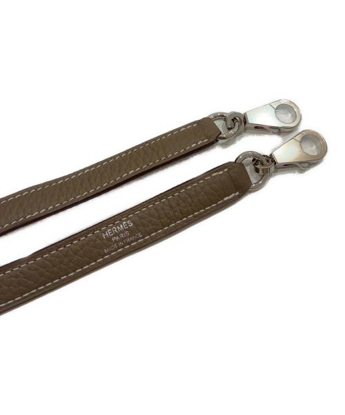 HERMES（エルメス）HERMES (エルメス) ケリー28/内縫い/シルバー金具/トリヨンクレマンス/B:2023年 エトゥープ サイズ:28の古着・服飾アイテム