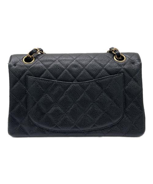 CHANEL（シャネル）CHANEL (シャネル) Ｗフラップマトラッセ23 ブラック サイズ:23の古着・服飾アイテム