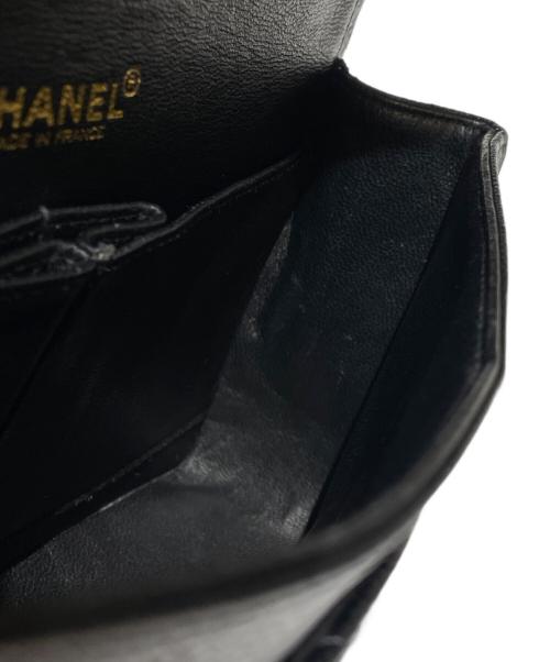 CHANEL（シャネル）CHANEL (シャネル) Ｗフラップマトラッセ23 ブラック サイズ:23の古着・服飾アイテム
