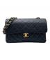CHANEL（シャネル）の古着「Ｗフラップマトラッセ23」｜ブラック