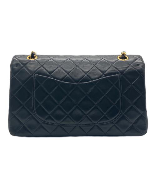 CHANEL（シャネル）CHANEL (シャネル) マトラッセ25/Ｗフラップチェーンショルダーバッグ ブラック サイズ:25の古着・服飾アイテム