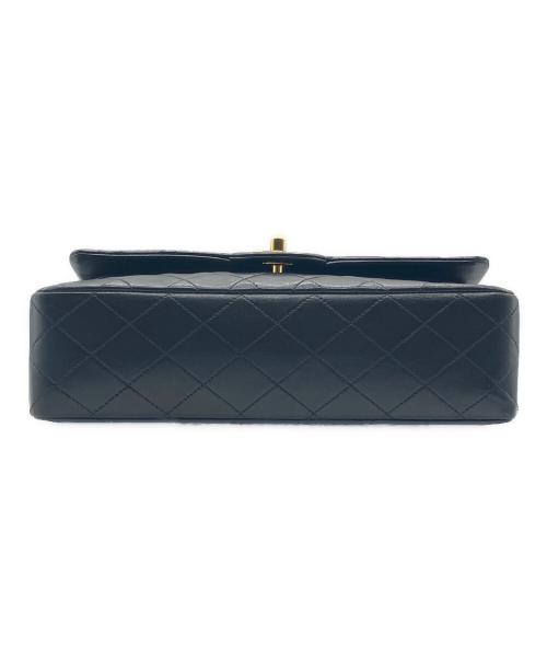CHANEL（シャネル）CHANEL (シャネル) マトラッセ25/Ｗフラップチェーンショルダーバッグ ブラック サイズ:25の古着・服飾アイテム