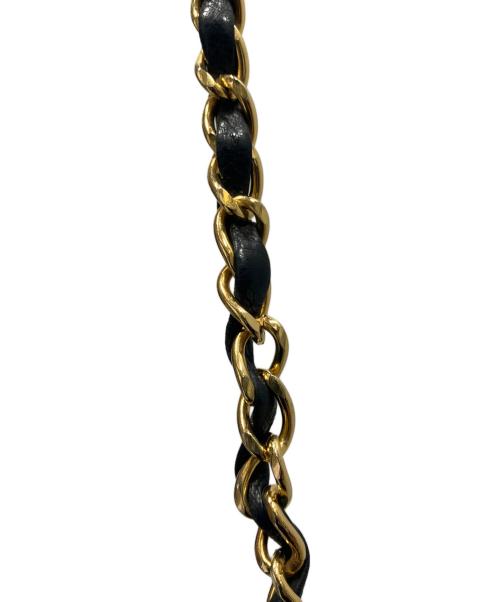 CHANEL（シャネル）CHANEL (シャネル) マトラッセ25/Ｗフラップチェーンショルダーバッグ ブラック サイズ:25の古着・服飾アイテム