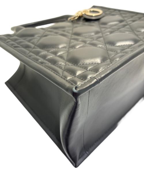 Christian Dior（クリスチャン ディオール）Christian Dior (クリスチャン ディオール) ブックトート　スモール　マクロカナージュ ブラック サイズ:スモールの古着・服飾アイテム