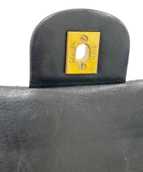 CHANEL（シャネル）CHANEL (シャネル) Classic Matelassé Bag マトラッセ25 Ｗフラップチェーンショルダーバッグ  ブラックの古着・服飾アイテム