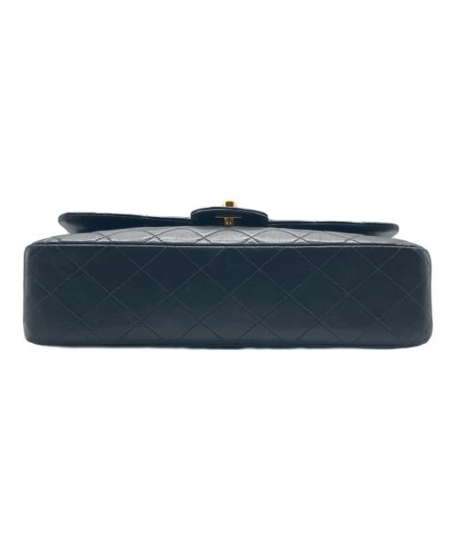 CHANEL（シャネル）CHANEL (シャネル) マトラッセ25/Wフラップチェーンショルダーバッグ ブラック サイズ:25の古着・服飾アイテム