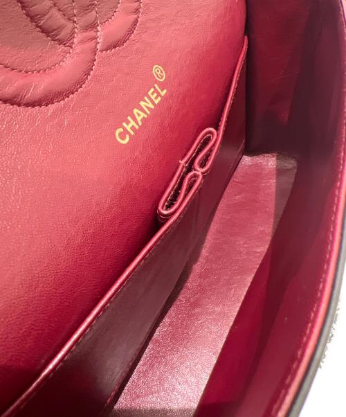 CHANEL（シャネル）CHANEL (シャネル) マトラッセ25Wフラップチェーンショルダーバッグ ブラック サイズ:25の古着・服飾アイテム