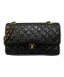 CHANEL（シャネル）の古着「マトラッセ25Wフラップチェーンショルダーバッグ」｜ブラック