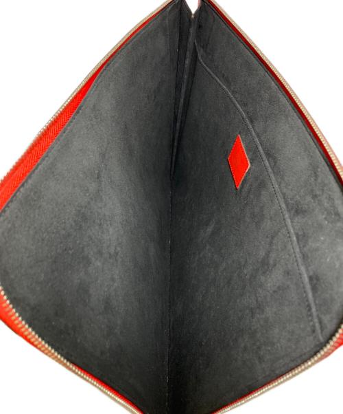 LOUIS VUITTON（ルイ ヴィトン）LOUIS VUITTON (ルイ ヴィトン) SUPREME (シュプリーム) クラッチバッグ レッド サイズ:-の古着・服飾アイテム