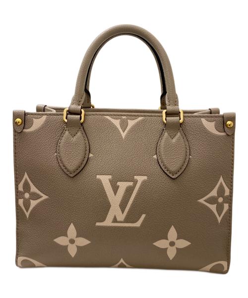 LOUIS VUITTON（ルイ ヴィトン）LOUIS VUITTON (ルイ ヴィトン) オンザゴーPM トゥルトレール×クレーム サイズ:PMの古着・服飾アイテム