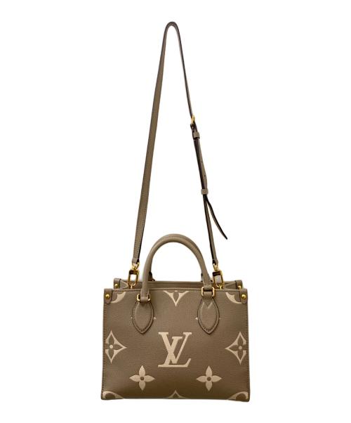 LOUIS VUITTON（ルイ ヴィトン）LOUIS VUITTON (ルイ ヴィトン) オンザゴーPM トゥルトレール×クレーム サイズ:PMの古着・服飾アイテム