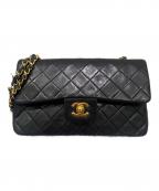 CHANELシャネル）の古着「マトラッセ23Wフラップチェーンショルダーバッグ」｜ブラック