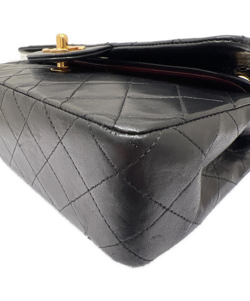 CHANEL（シャネル）CHANEL (シャネル) マトラッセ23Wフラップチェーンショルダーバッグ ブラック サイズ:23の古着・服飾アイテム