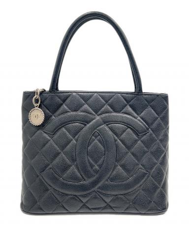 中古・古着通販】CHANEL (シャネル) 復刻トートバッグ A01804 ブラック