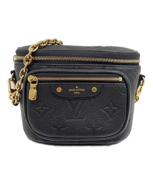 LOUIS VUITTON（ルイ ヴィトン）LOUIS VUITTON (ルイ ヴィトン) モノグラム・アンプラント ミニバムバッグ ブラック サイズ:-の古着・服飾アイテム