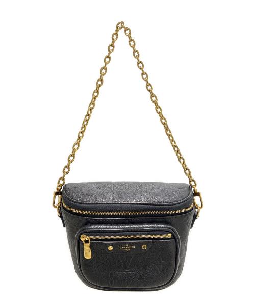 LOUIS VUITTON（ルイ ヴィトン）LOUIS VUITTON (ルイ ヴィトン) モノグラム・アンプラント ミニバムバッグ ブラック サイズ:-の古着・服飾アイテム