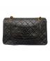 CHANEL (シャネル) マトラッセ25Wフラップチェーンショルダーバッグ ブラック サイズ:25：570000円