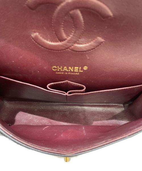 CHANEL（シャネル）CHANEL (シャネル) Wフラップマトラッセ ブラック サイズ:25の古着・服飾アイテム