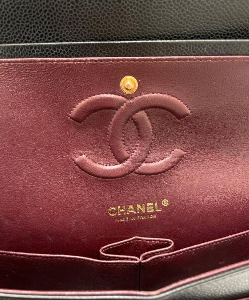 CHANEL（シャネル）CHANEL (シャネル) Wフラップマトラッセ ブラック サイズ:25の古着・服飾アイテム