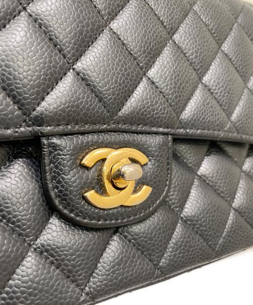 CHANEL（シャネル）CHANEL (シャネル) Wフラップマトラッセ ブラック サイズ:25の古着・服飾アイテム