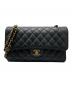 CHANEL（シャネル）の古着「Wフラップマトラッセ」｜ブラック