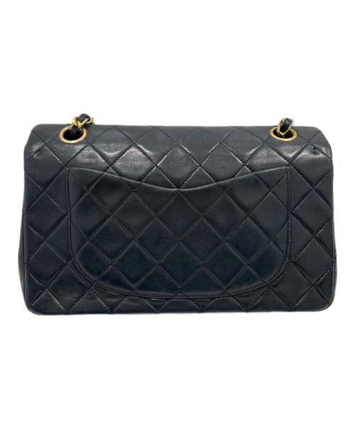 CHANEL（シャネル）CHANEL (シャネル) Classic Matelassé Bag マトラッセ23 Ｗフラップチェーンショルダーバッグ ブラック サイズ:23の古着・服飾アイテム