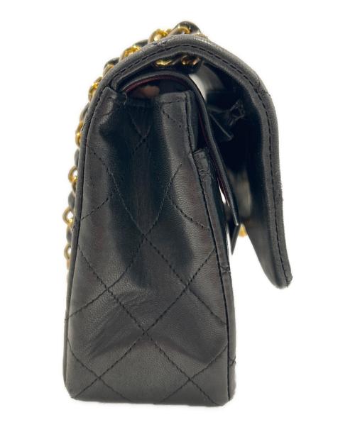 CHANEL（シャネル）CHANEL (シャネル) Classic Matelassé Bag マトラッセ23 Ｗフラップチェーンショルダーバッグ ブラック サイズ:23の古着・服飾アイテム