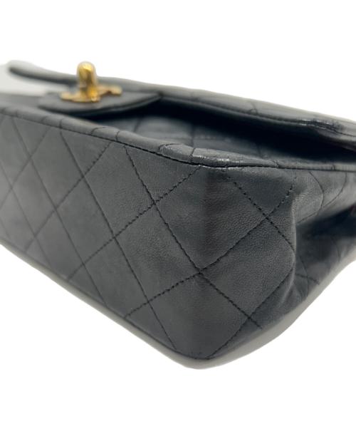 CHANEL（シャネル）CHANEL (シャネル) Classic Matelassé Bag マトラッセ23 Ｗフラップチェーンショルダーバッグ ブラック サイズ:23の古着・服飾アイテム