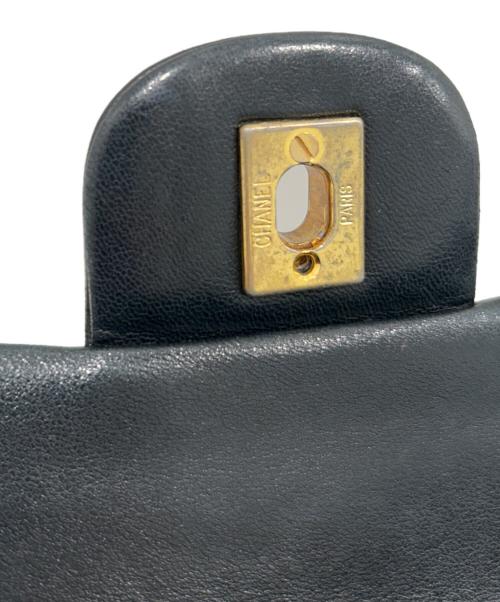 CHANEL（シャネル）CHANEL (シャネル) Classic Matelassé Bag マトラッセ23 Ｗフラップチェーンショルダーバッグ ブラック サイズ:23の古着・服飾アイテム