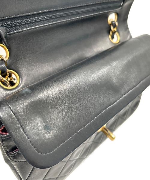 CHANEL（シャネル）CHANEL (シャネル) Classic Matelassé Bag マトラッセ23 Ｗフラップチェーンショルダーバッグ ブラック サイズ:23の古着・服飾アイテム