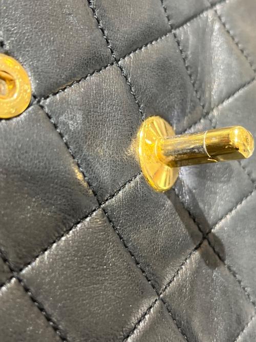 CHANEL（シャネル）CHANEL (シャネル) Classic Matelassé Bag マトラッセ23 Ｗフラップチェーンショルダーバッグ ブラック サイズ:23の古着・服飾アイテム
