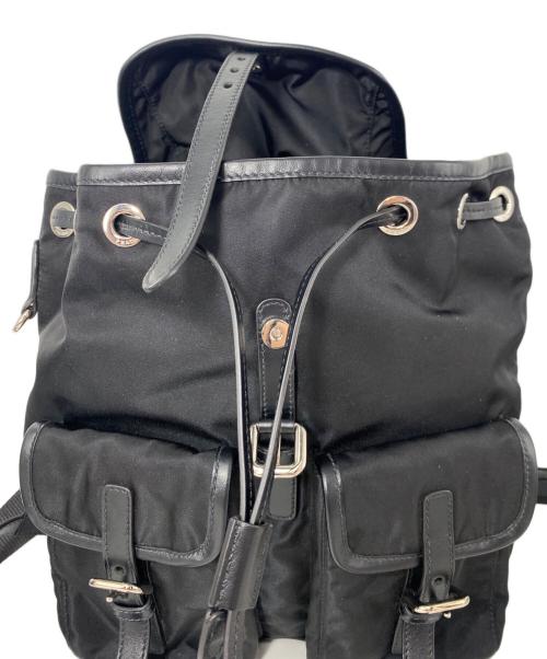 PRADA（プラダ）PRADA (プラダ) ナイロンバックパック ブラックの古着・服飾アイテム