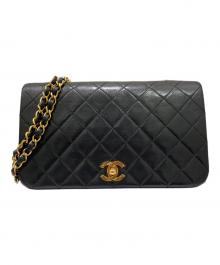 CHANEL（シャネル）の古着「マトラッセ23 フルフラップチェーンショルダーバッグ」｜ブラック