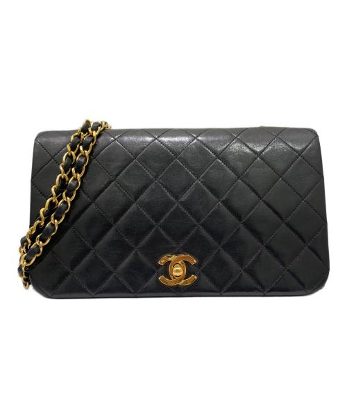 CHANEL（シャネル）CHANEL (シャネル) マトラッセ23 フルフラップチェーンショルダーバッグ ブラックの古着・服飾アイテム