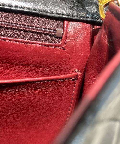 CHANEL（シャネル）CHANEL (シャネル) マトラッセ23 フルフラップチェーンショルダーバッグ ブラックの古着・服飾アイテム
