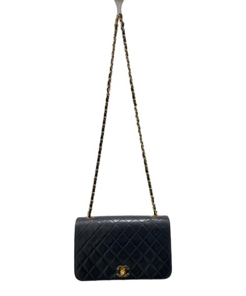 CHANEL（シャネル）CHANEL (シャネル) マトラッセ23 フルフラップチェーンショルダーバッグ ブラックの古着・服飾アイテム