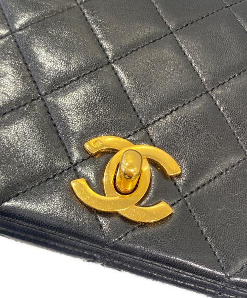 CHANEL（シャネル）CHANEL (シャネル) マトラッセ23 フルフラップチェーンショルダーバッグ ブラックの古着・服飾アイテム