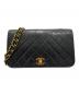 CHANEL（シャネル）の古着「マトラッセ23 フルフラップチェーンショルダーバッグ」｜ブラック