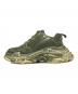 中古・古着 BALENCIAGA (バレンシアガ) TRIPLE S グリーン サイズ:40：55000円